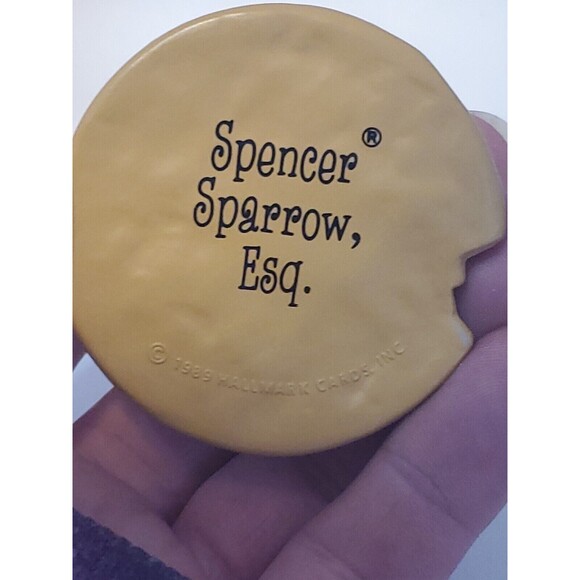 Hallmark Spencer Sparrow Tree Ornament 1988 Bird On A Cracker Christmas - Picture 6 of 10